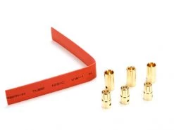 E-Flite Gold Bullet Connector Set, 6.5mm (3)