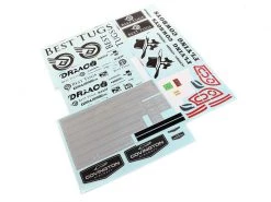 E-Flite Decal Sheet: DRACO 2.0m