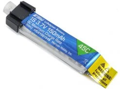 E-Flite 3.7volt 150mAh 1S 45C LiPo Battery