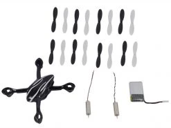 Hubsan X4L Crash Pack (includes Body, Battery, 2 Sets Props, 2 Motors)